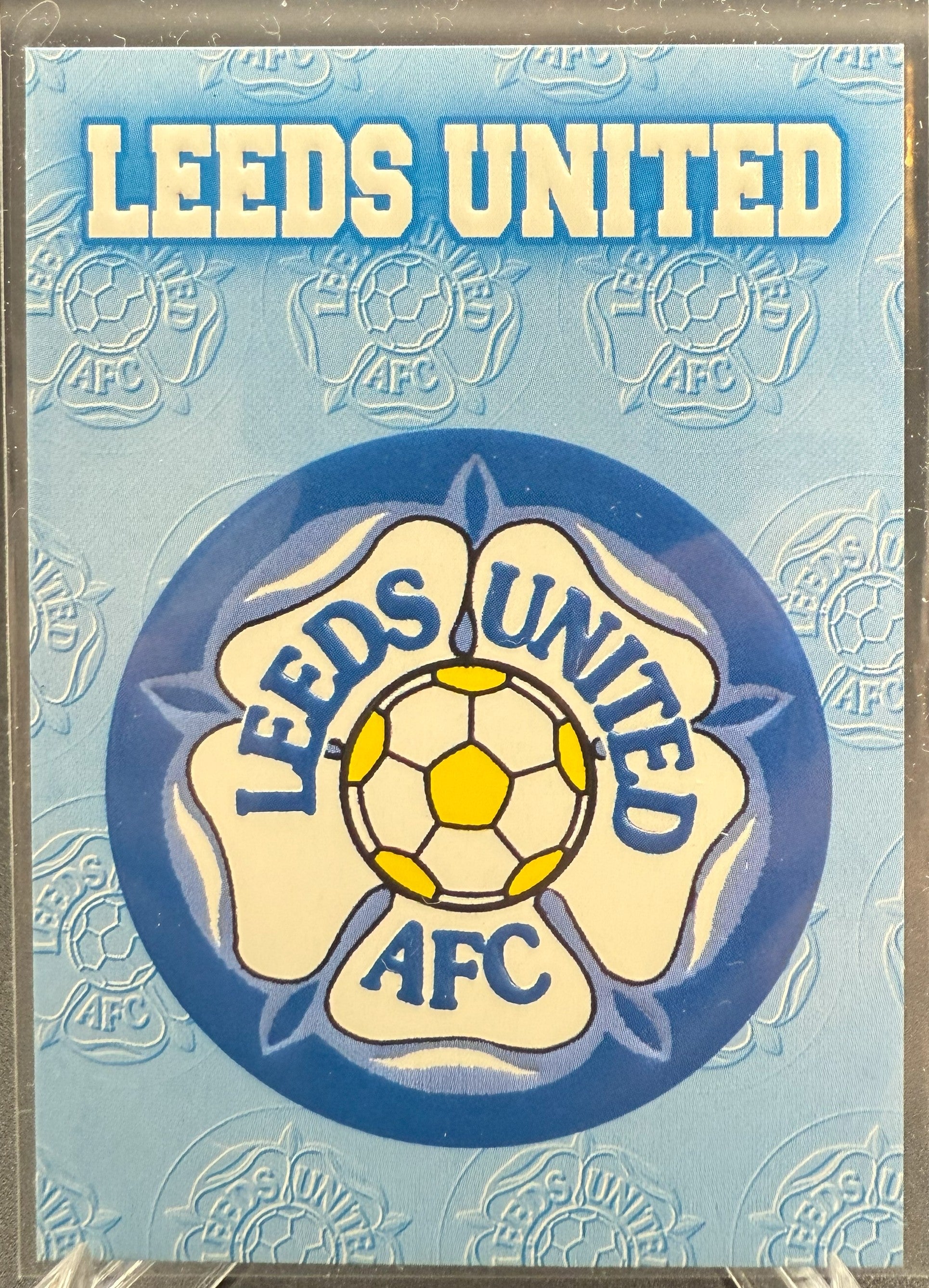 1996-97 Merlin Premier Gold Leeds United Logo #E08