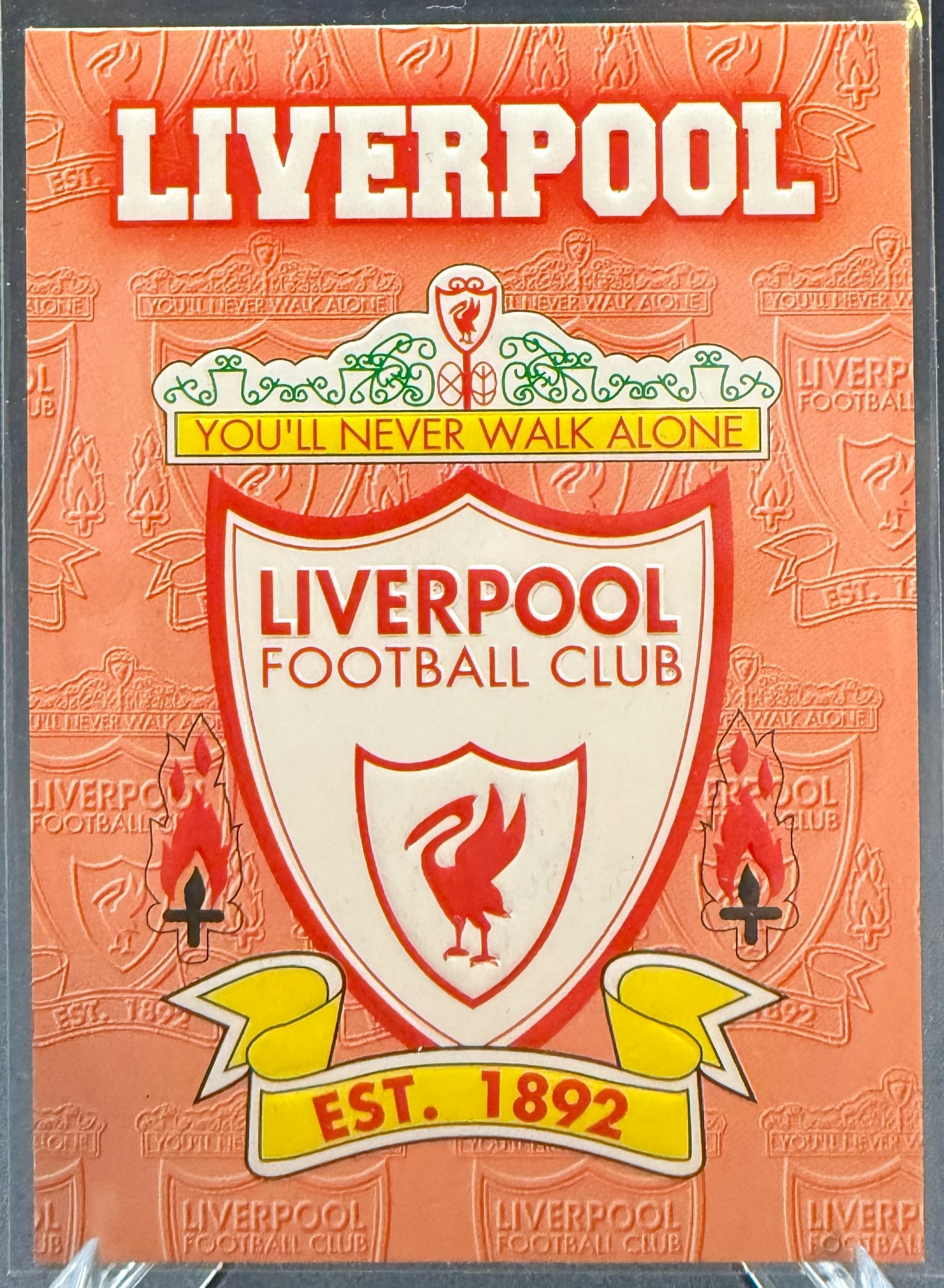 1996-97 Merlin Premier Gold Liverpool Logo #E10