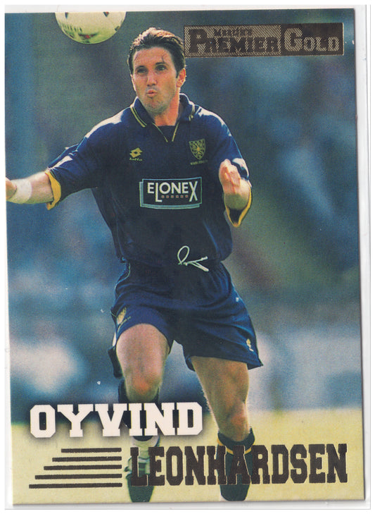 1996-97 Merlin Premier Gold Øyvind Leonhardsen #159