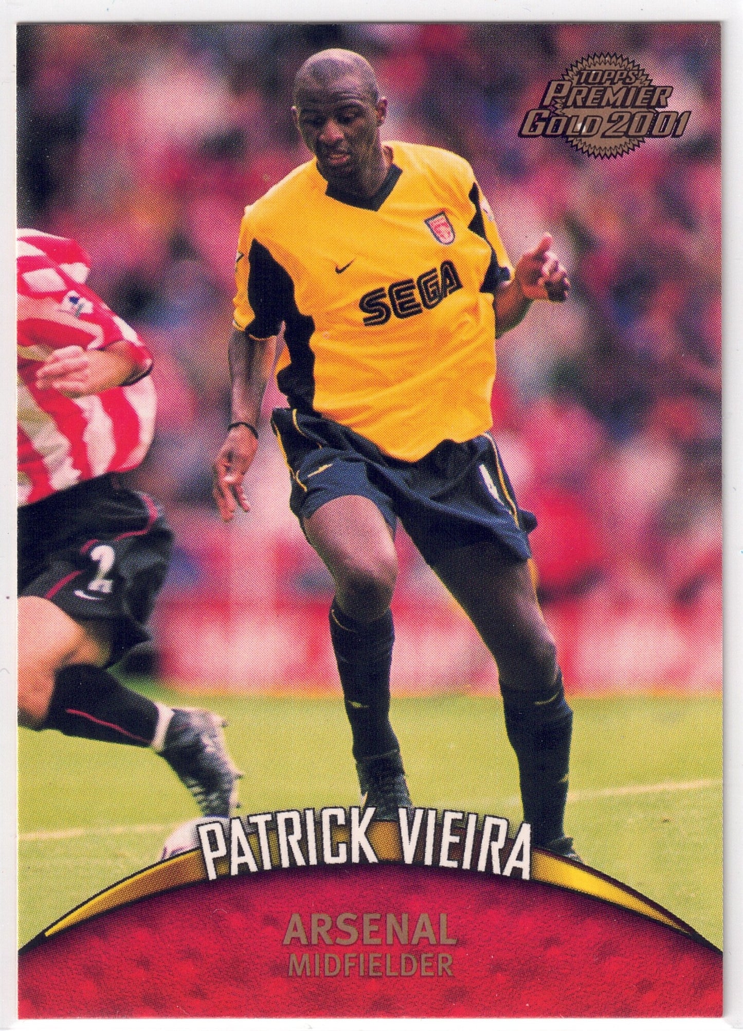 2000-01 Topps Premier Gold #002 Patrick Vieira