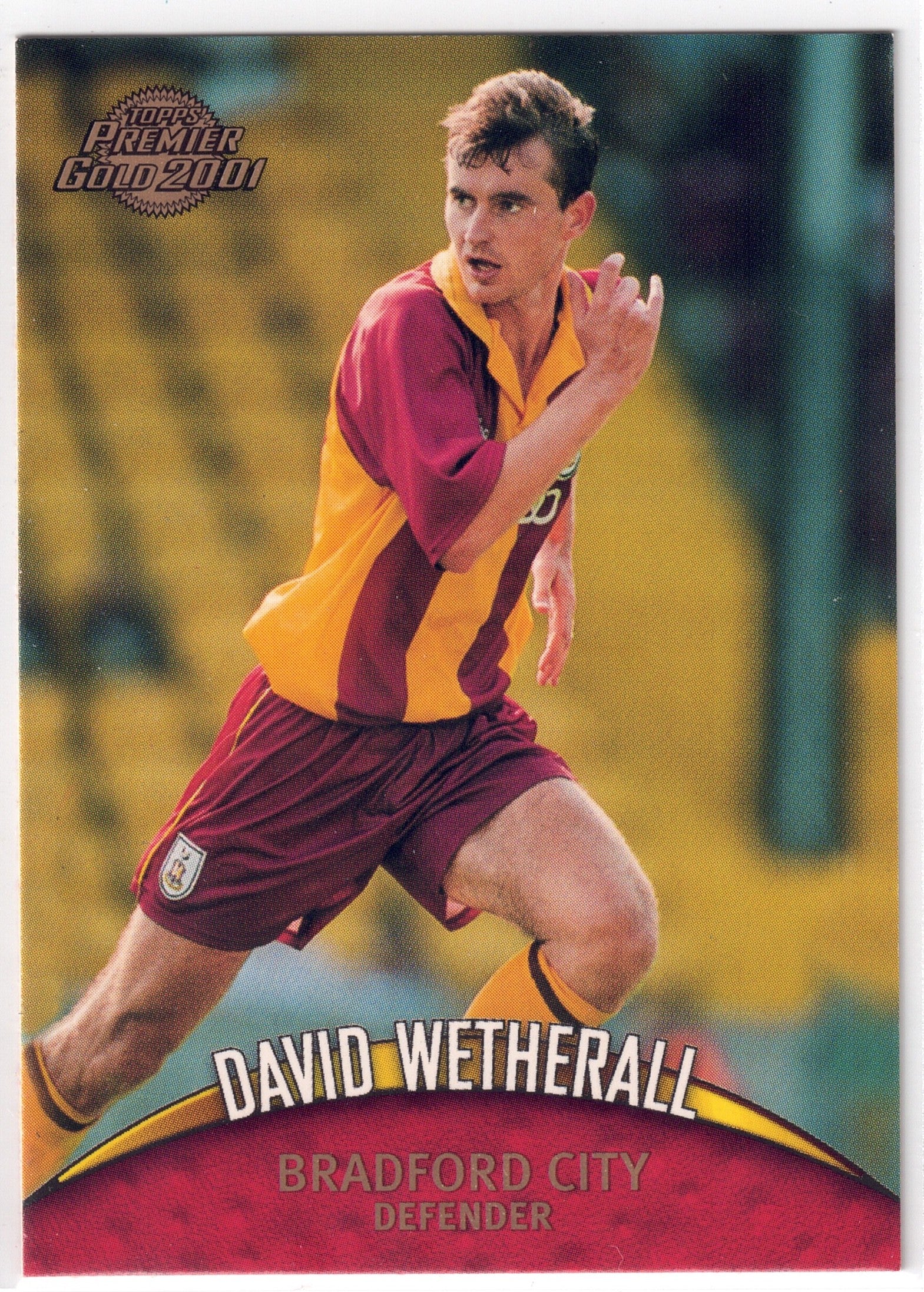 2000-01 Topps Premier Gold #016 David Wetherall