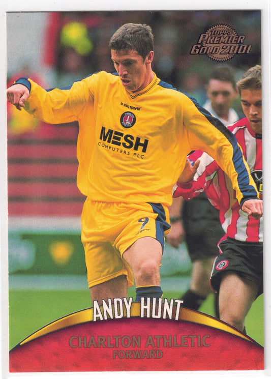 2000-01 Topps Premier Gold #022 Andy Hunt