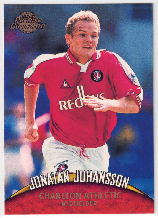 2000-01 Topps Premier Gold #025 Jonatan Johansson