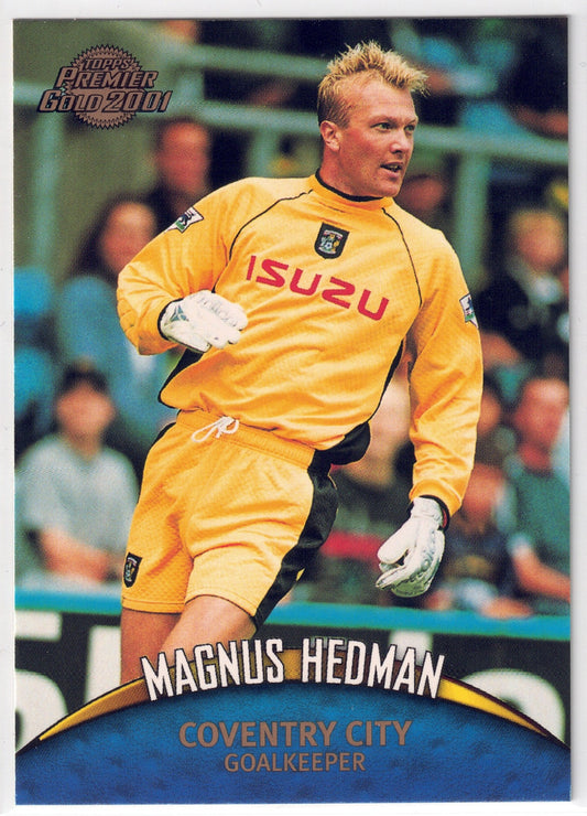 2000-01 Topps Premier Gold #033 Magnus Hedman
