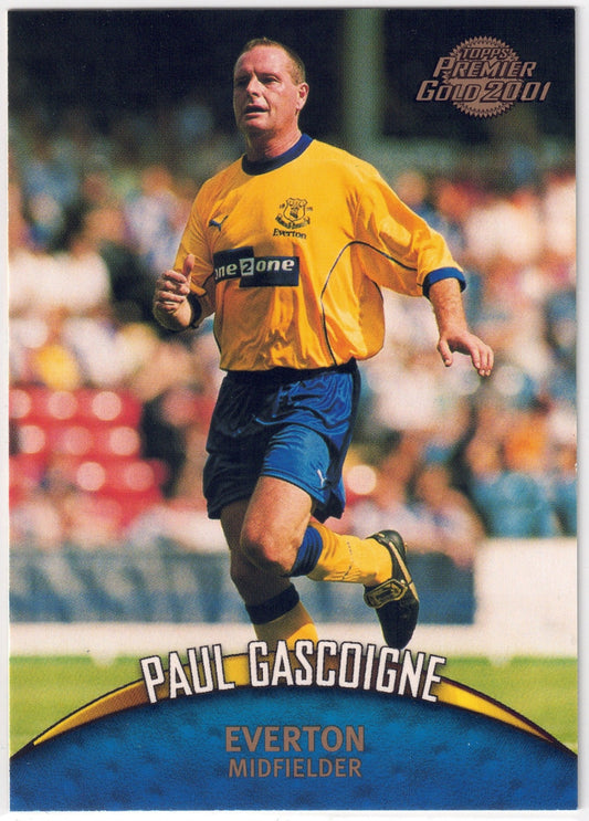 2000-01 Topps Premier Gold #045 Paul Gascoigne