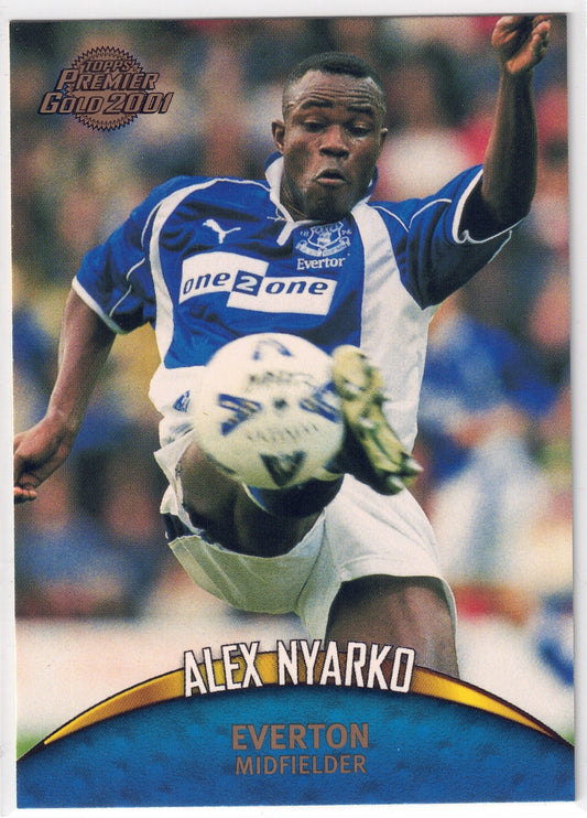 2000-01 Topps Premier Gold #048 Alex Nyarko