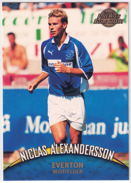 2000-01 Topps Premier Gold #049 Niclas Alexandersson