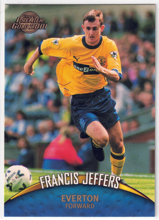 2000-01 Topps Premier Gold #050 Francis Jeffers RC