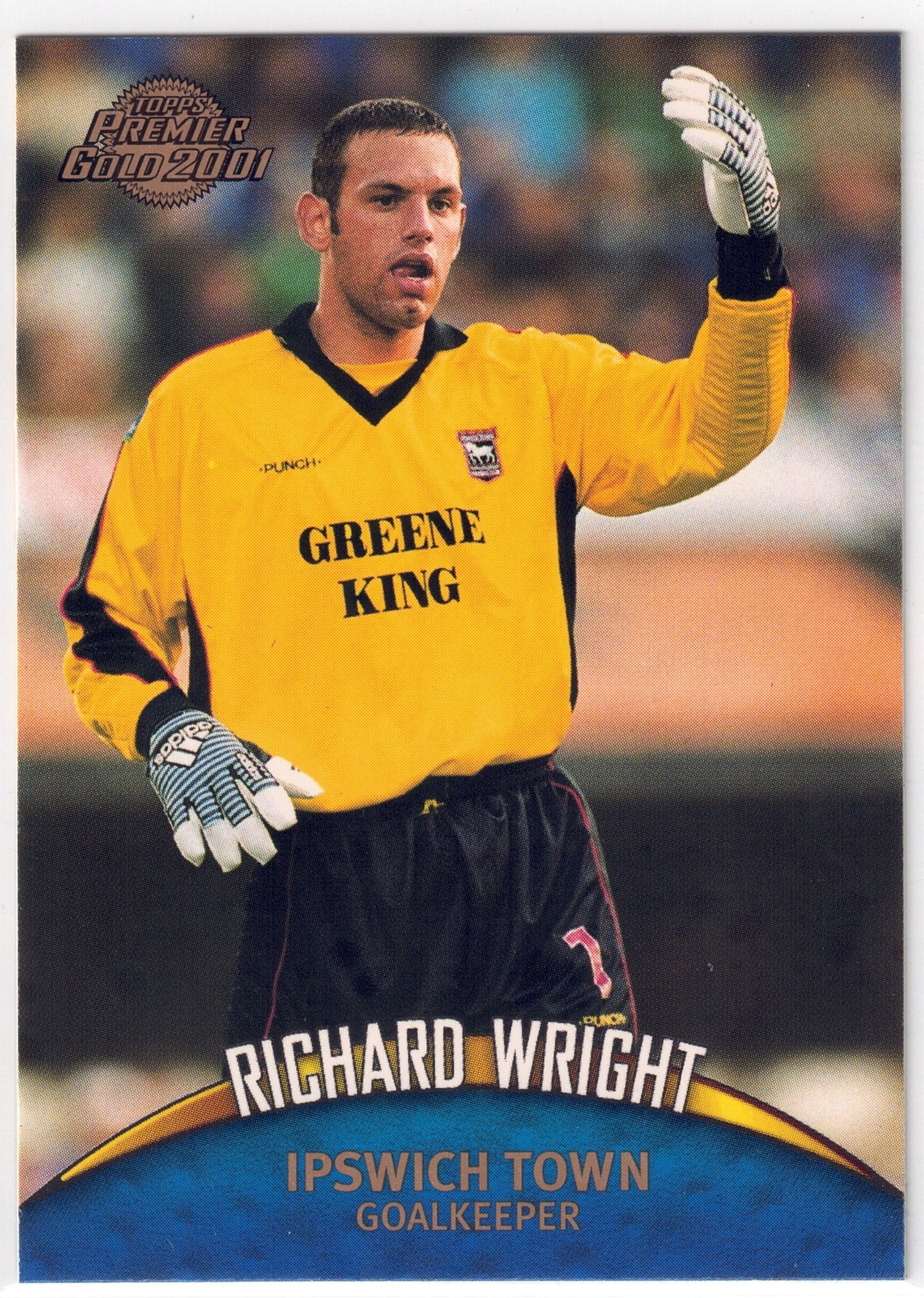 2000-01 Topps Premier Gold #051 Richard Wright RC