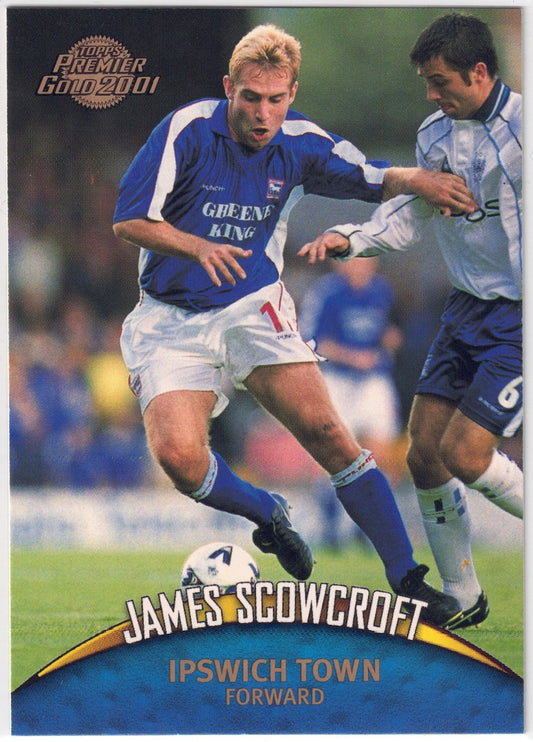 2000-01 Topps Premier Gold #055 James Scowcroft RC