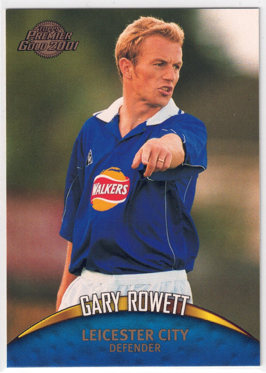 2000-01 Topps Premier Gold #063 Gary Rowett
