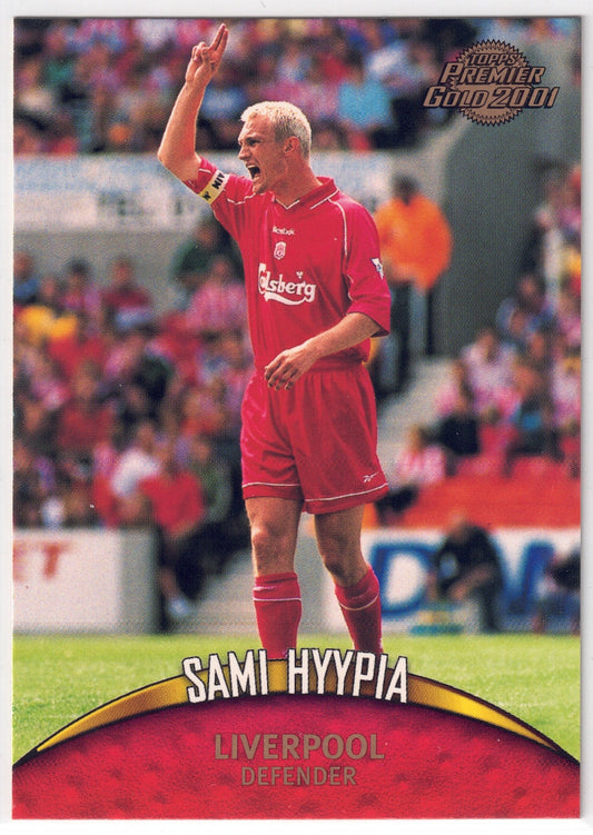 2000-01 Topps Premier Gold #070 Sami Hyypia