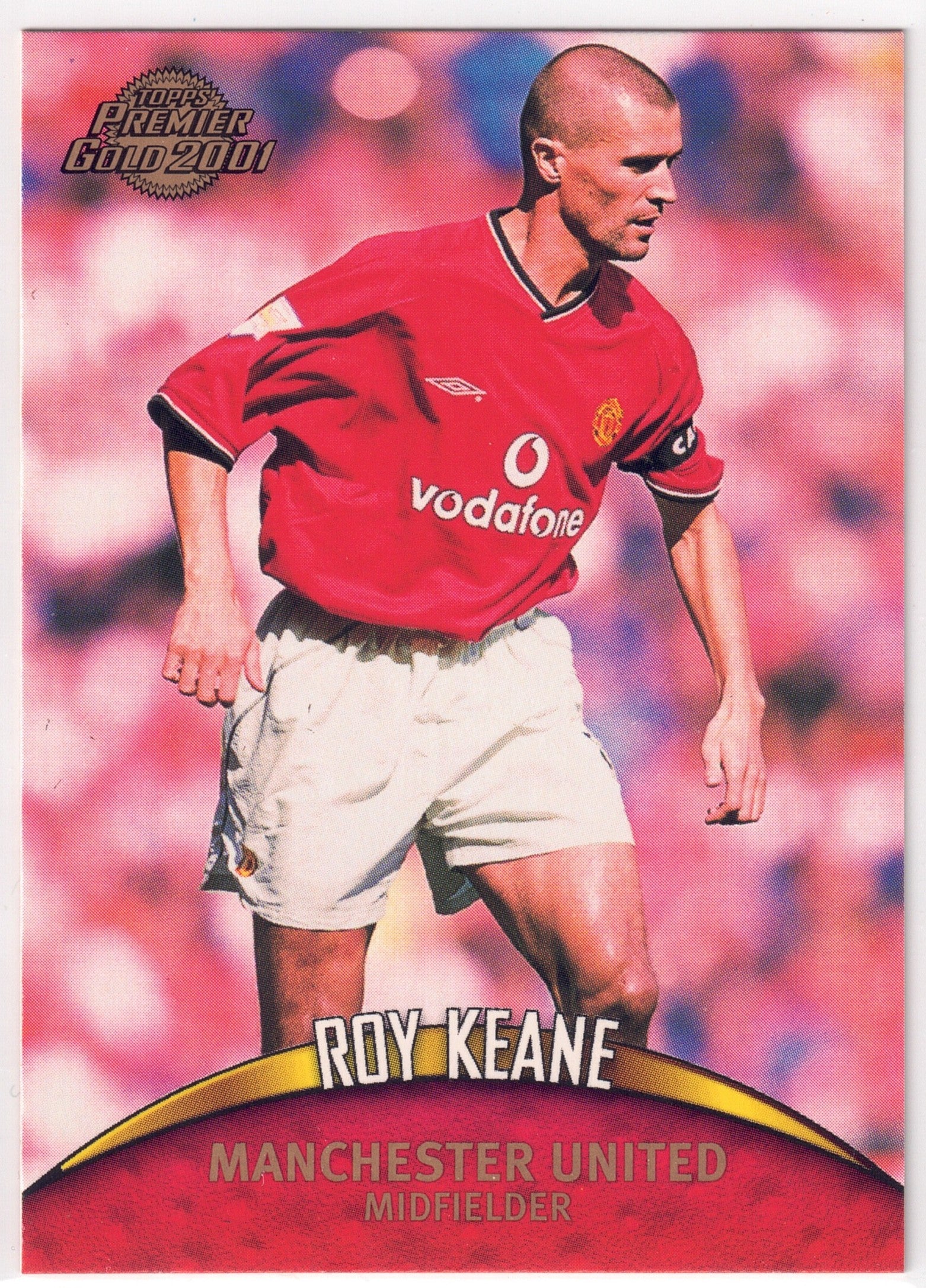 2000-01 Topps Premier Gold #082 Roy Keane