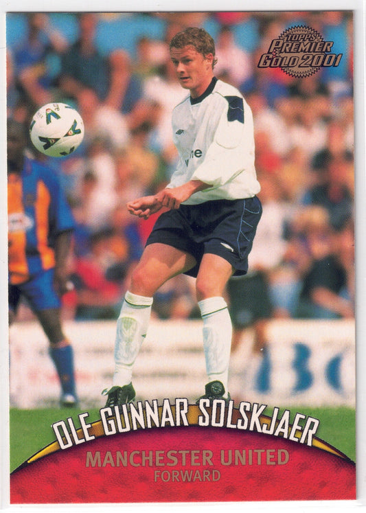 2000-01 Topps Premier Gold #086 Ole Gunnar Solskjær