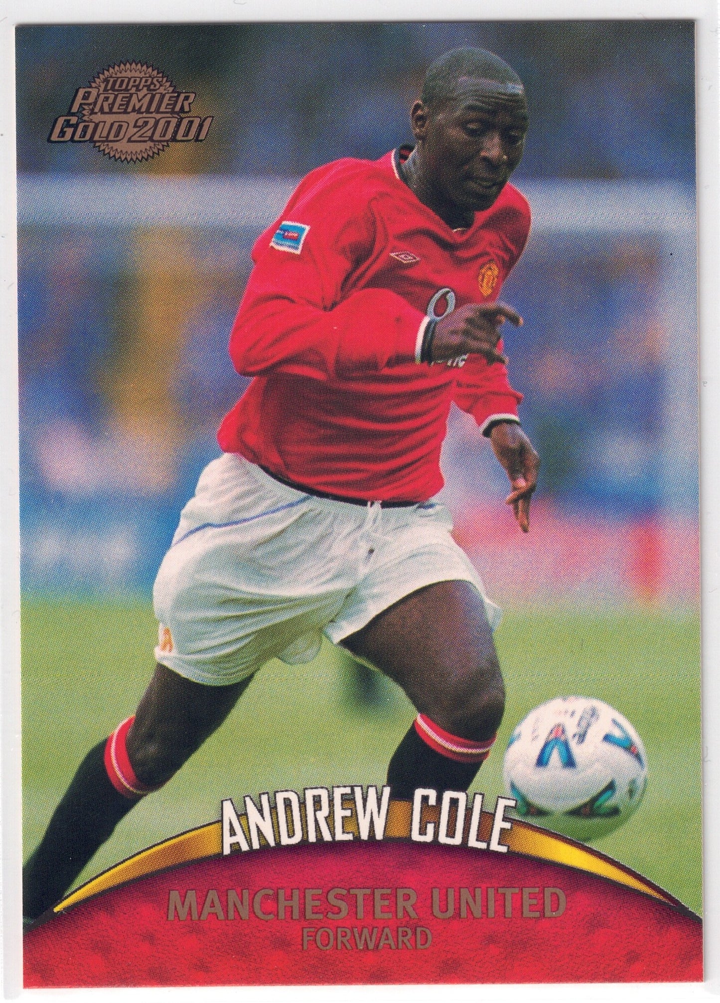 2000-01 Topps Premier Gold #087 Andrew Cole