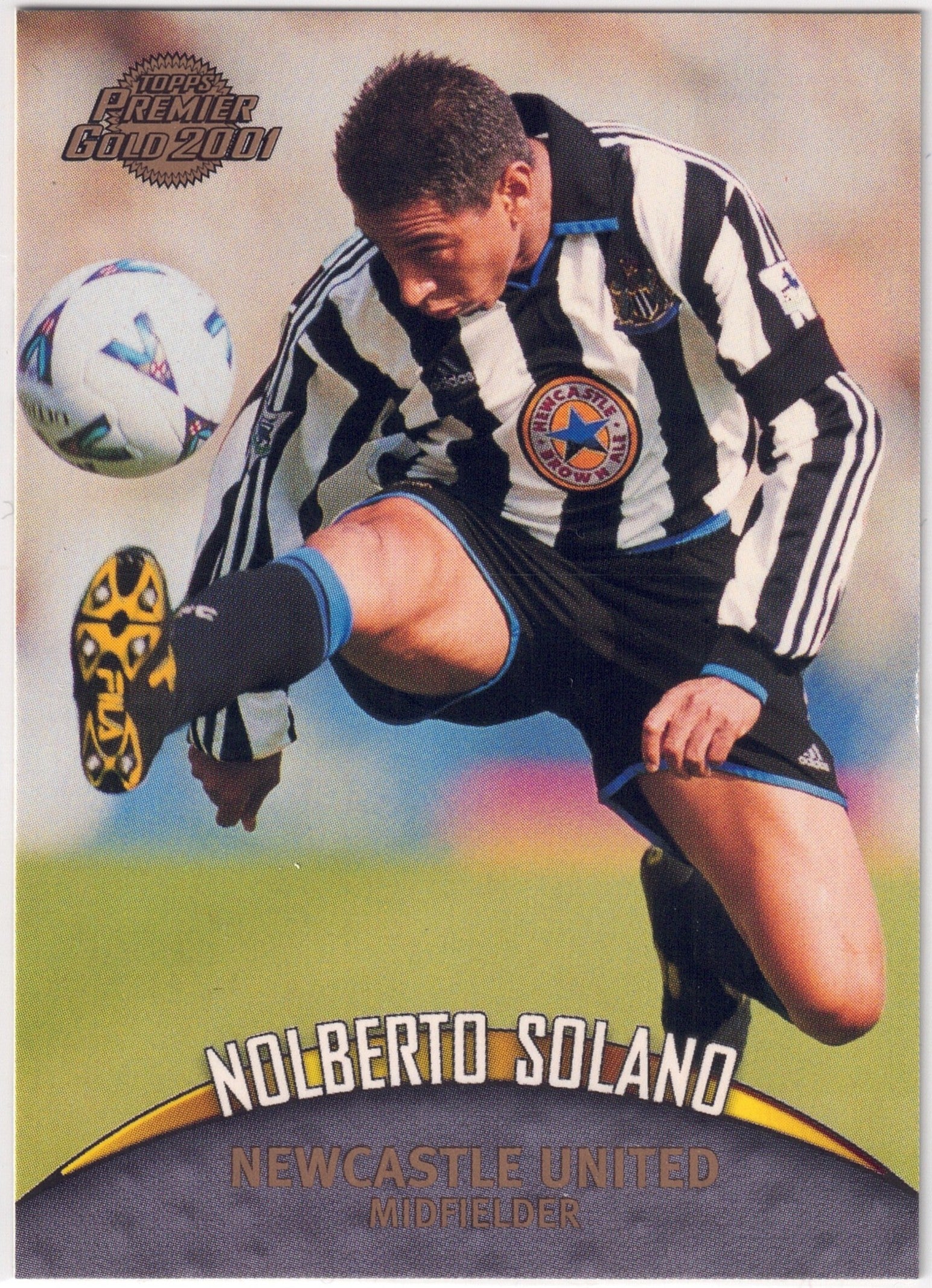 2000-01 Topps Premier Gold #098 Nolberto Solano