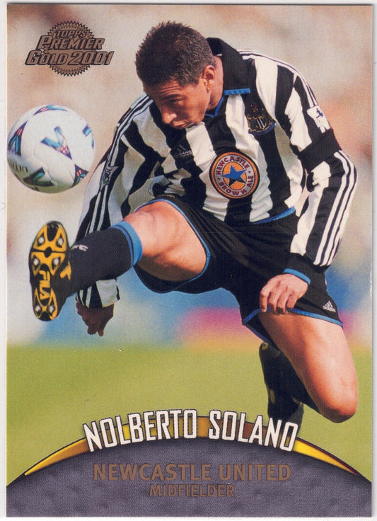 2000-01 Topps Premier Gold #098 Nolberto Solano