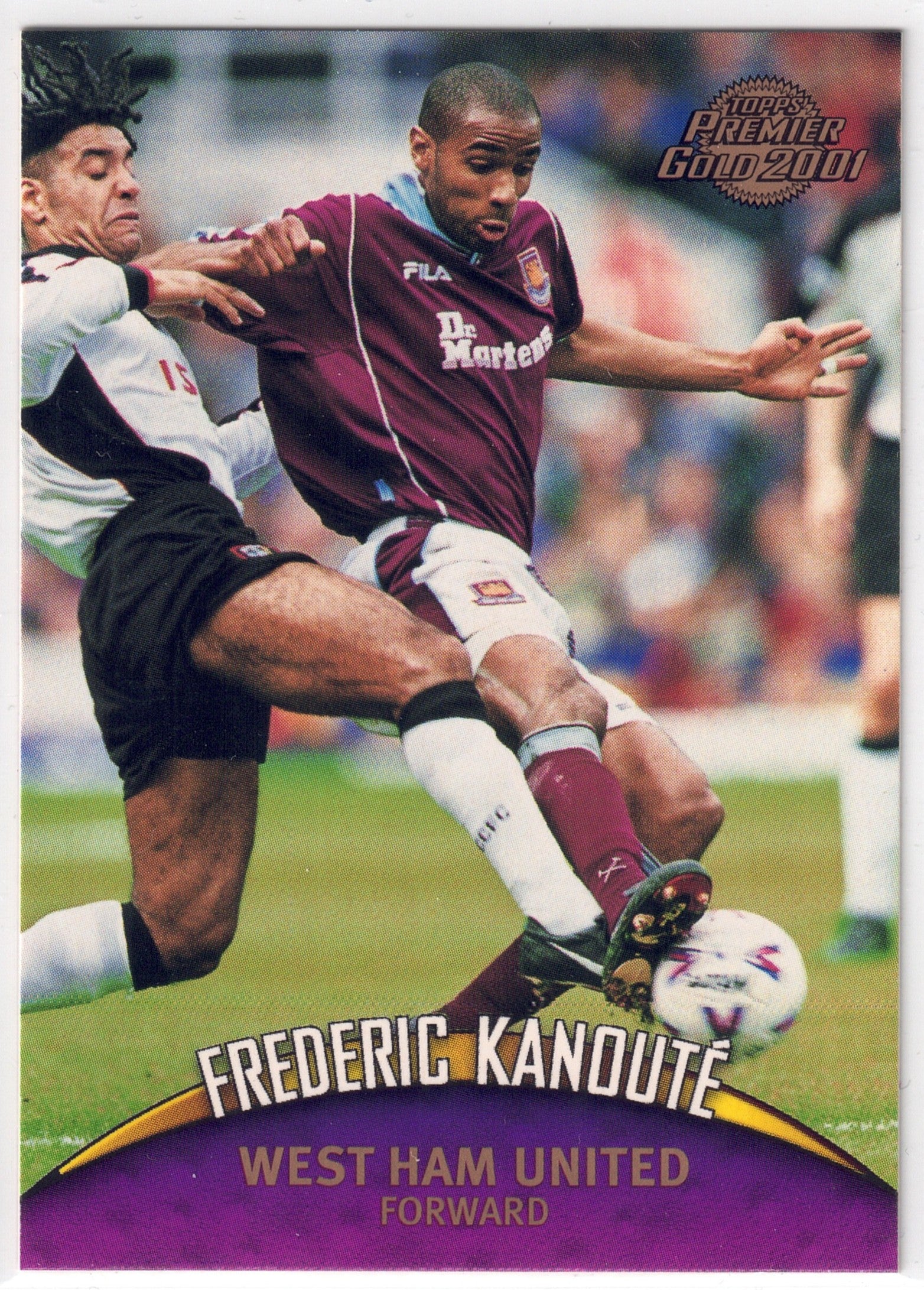 2000-01 Topps Premier Gold #123 Frederic Kanoute
