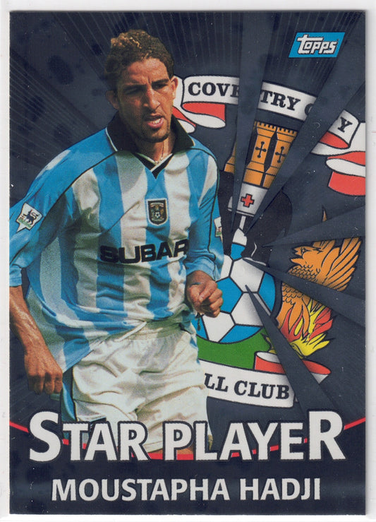 2000-01 Topps Premier Gold #T06 Moustapha Hadji Star Player Silver