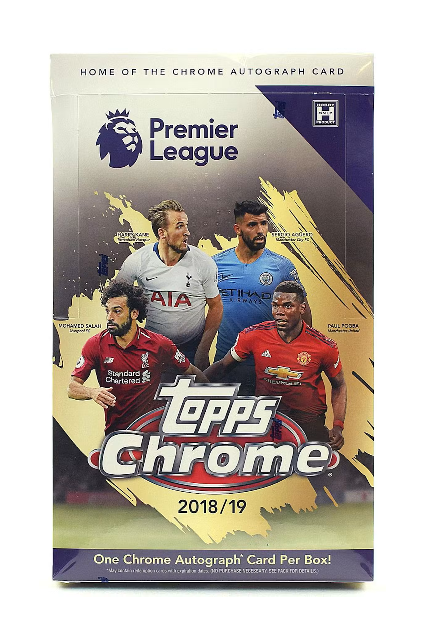 2018-19 Topps Chrome Premier League Hobby Box