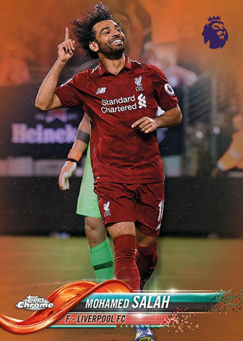 2018-19 Topps Chrome Premier League Mohamed Salah
