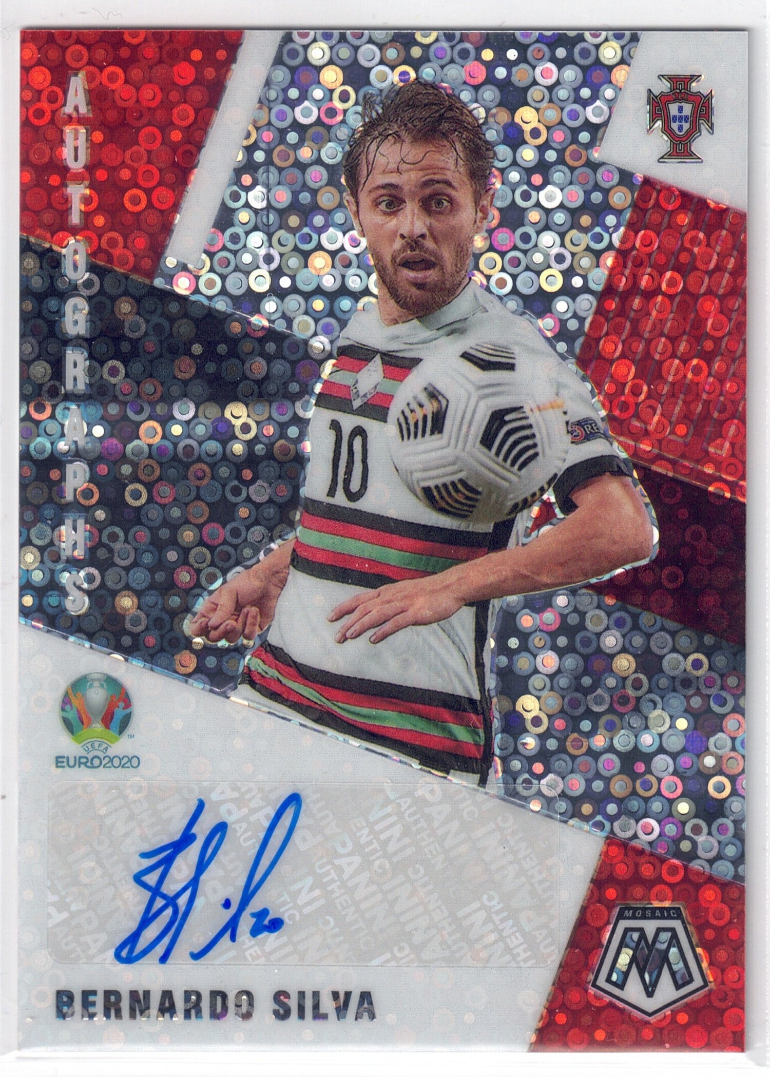 2020-21 Mosaic UEFA Euro 2020 Bernardo Silva auto