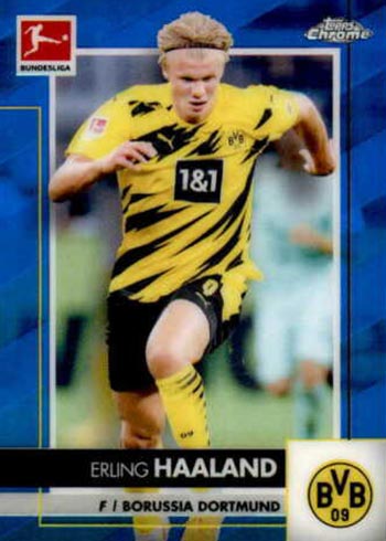 2020-21 Topps Chrome Bundesliga Erling Haaland