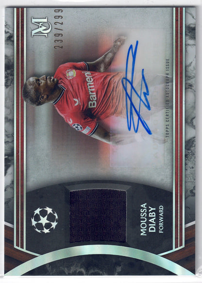 2022-23 Museum Collection Moussa Diaby patch-auto