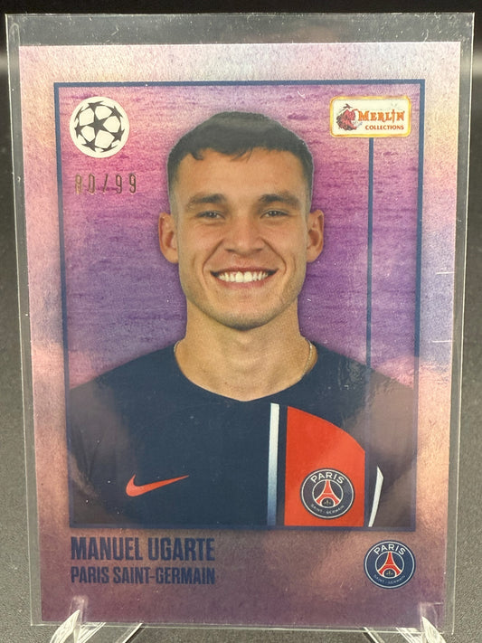 2023-24 Merlin Heritage Manuel Ugarte 80/99 #016