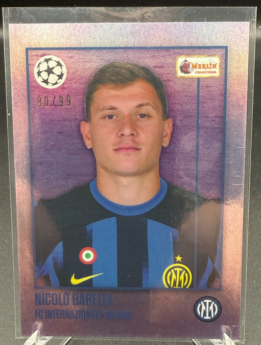 2023-24 Merlin Heritage Nicolo Barella 80/99 #029