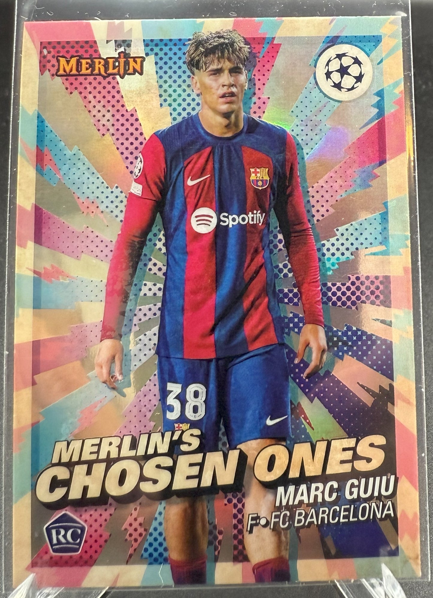 2023-24 Merlin UEFA Marc Guiu RC Chosen Ones #MC-6