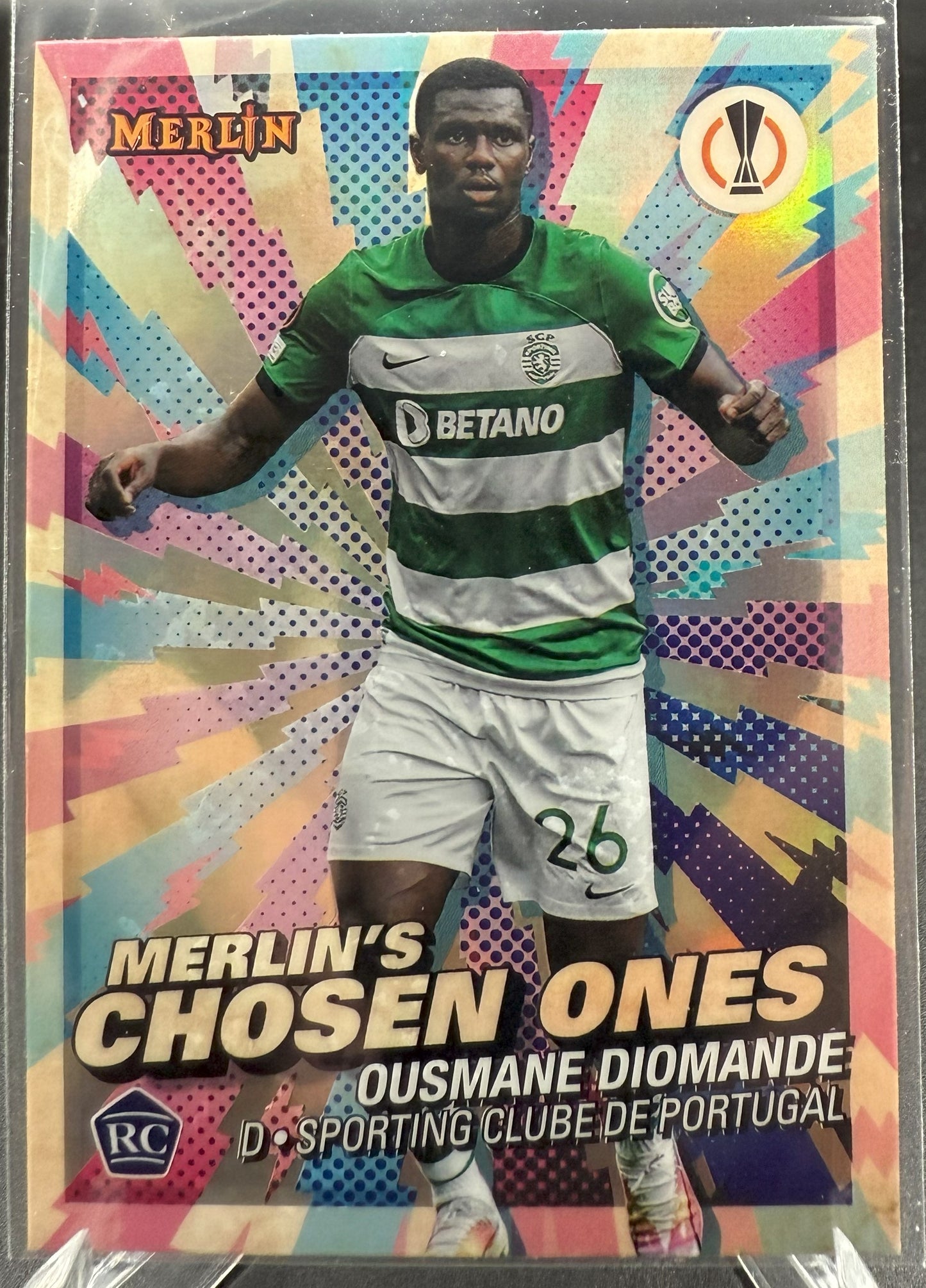 2023-24 Merlin UEFA Ousmane Diomande RC Chosen Ones #MC-10