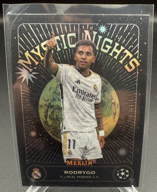 2023-24 Merlin UEFA Rodrygo Mystic Nights #MN-5