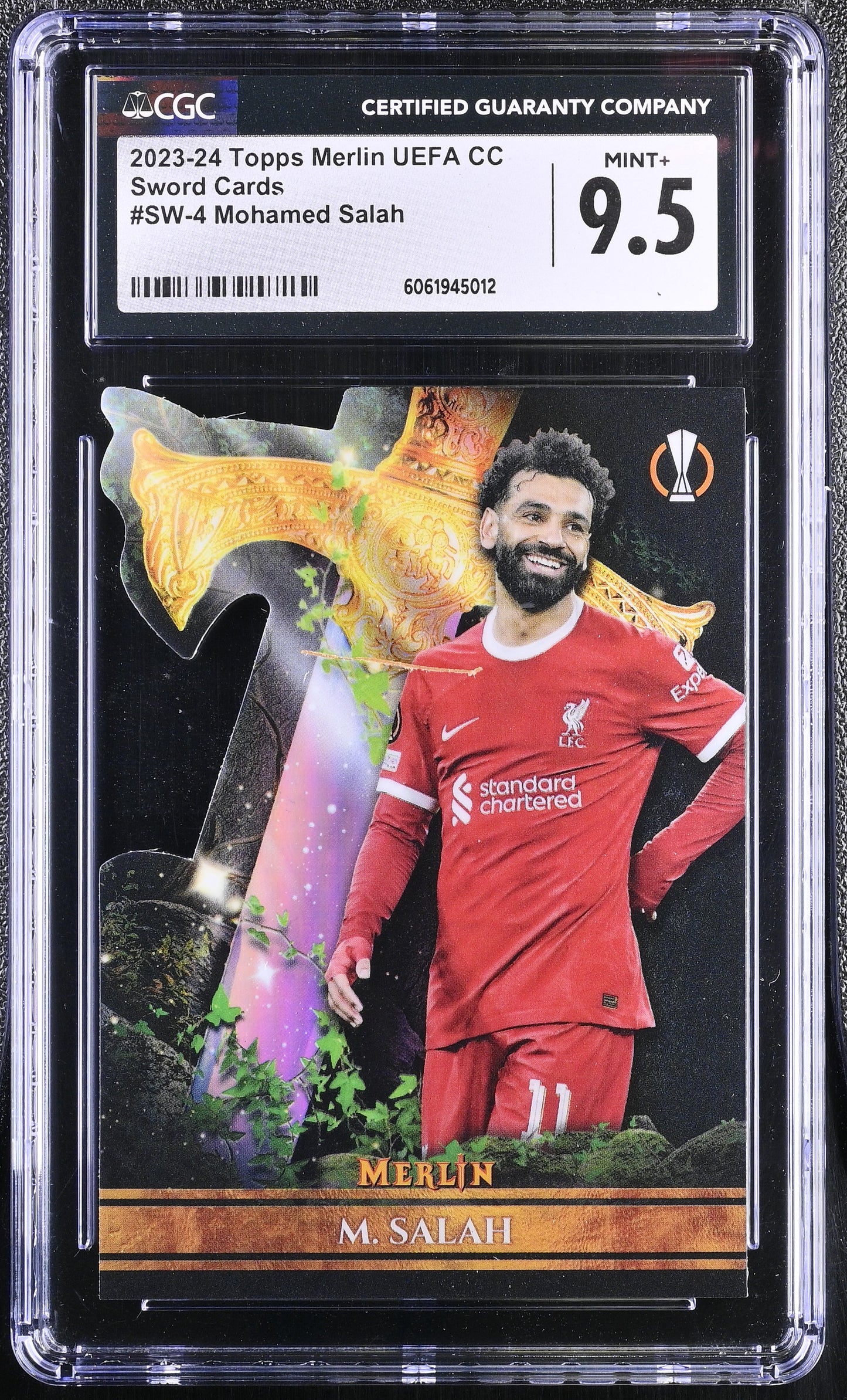 2023-24 Merlin UEFA Sword Cards #SW-04 Mohamed Salah