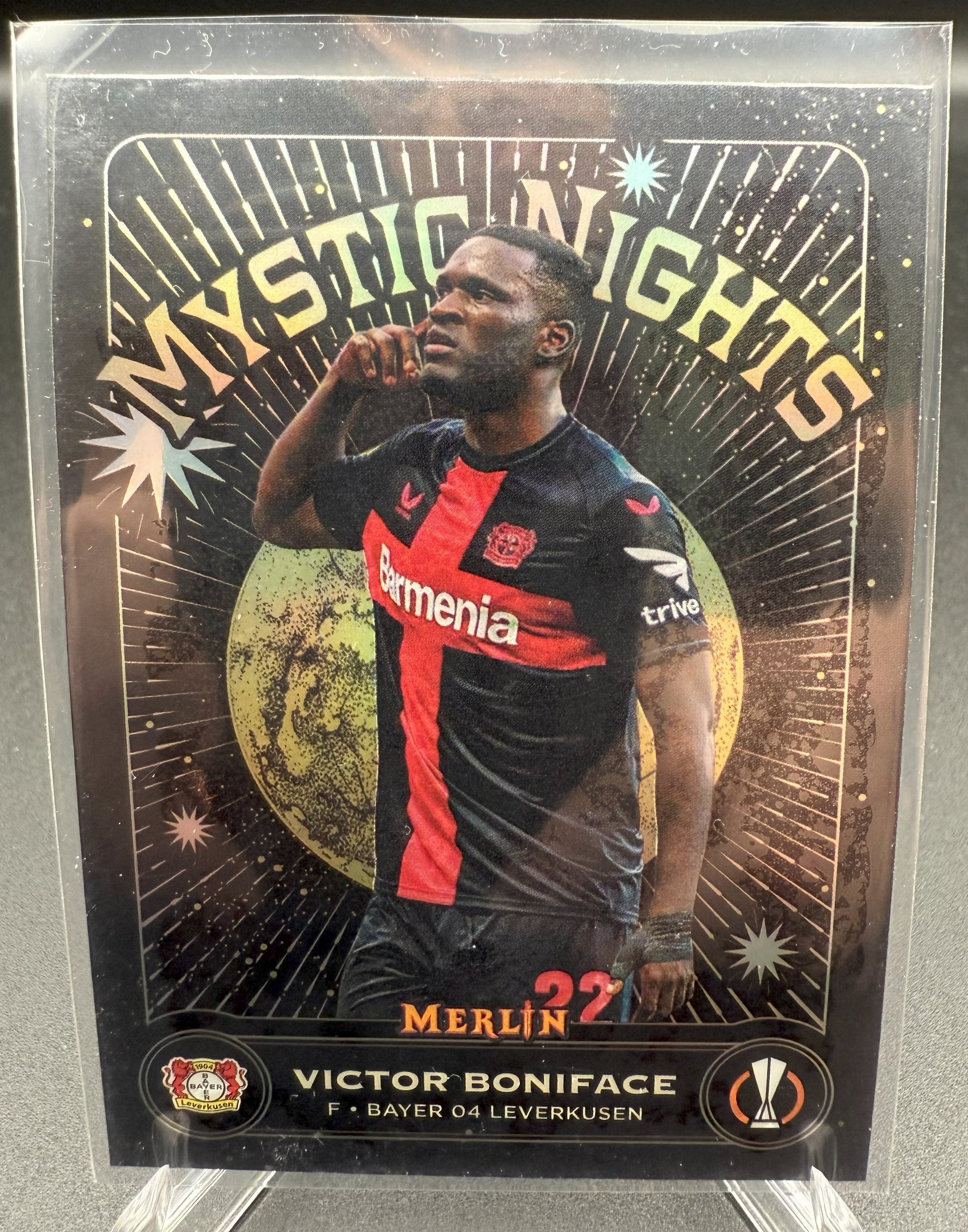 2023-24 Merlin UEFA Victor Boniface Mystic Nights #MN-12