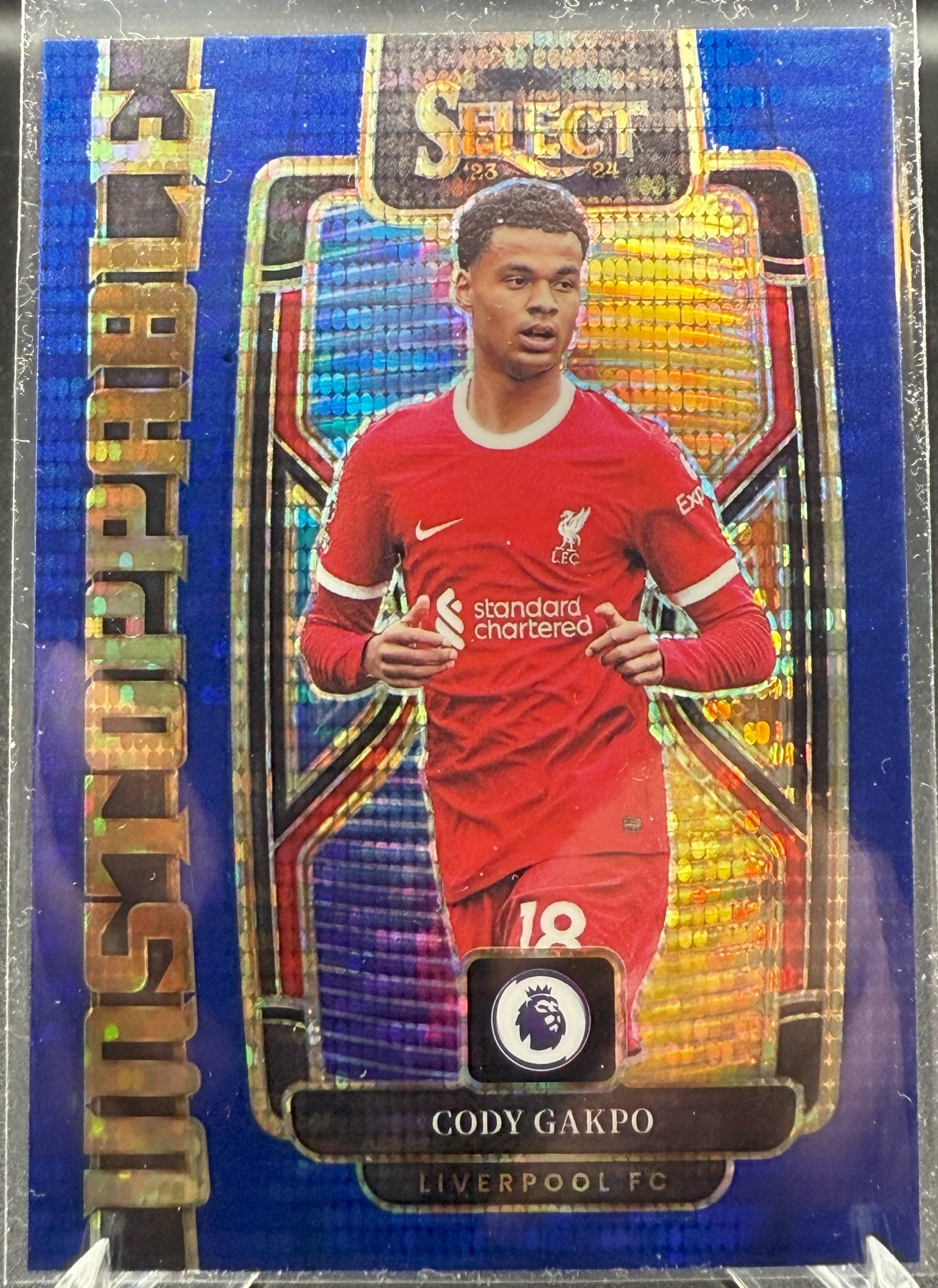 2023-24 Select Premier League Cody Gakpo Unstoppable #23 Blue Pulsar