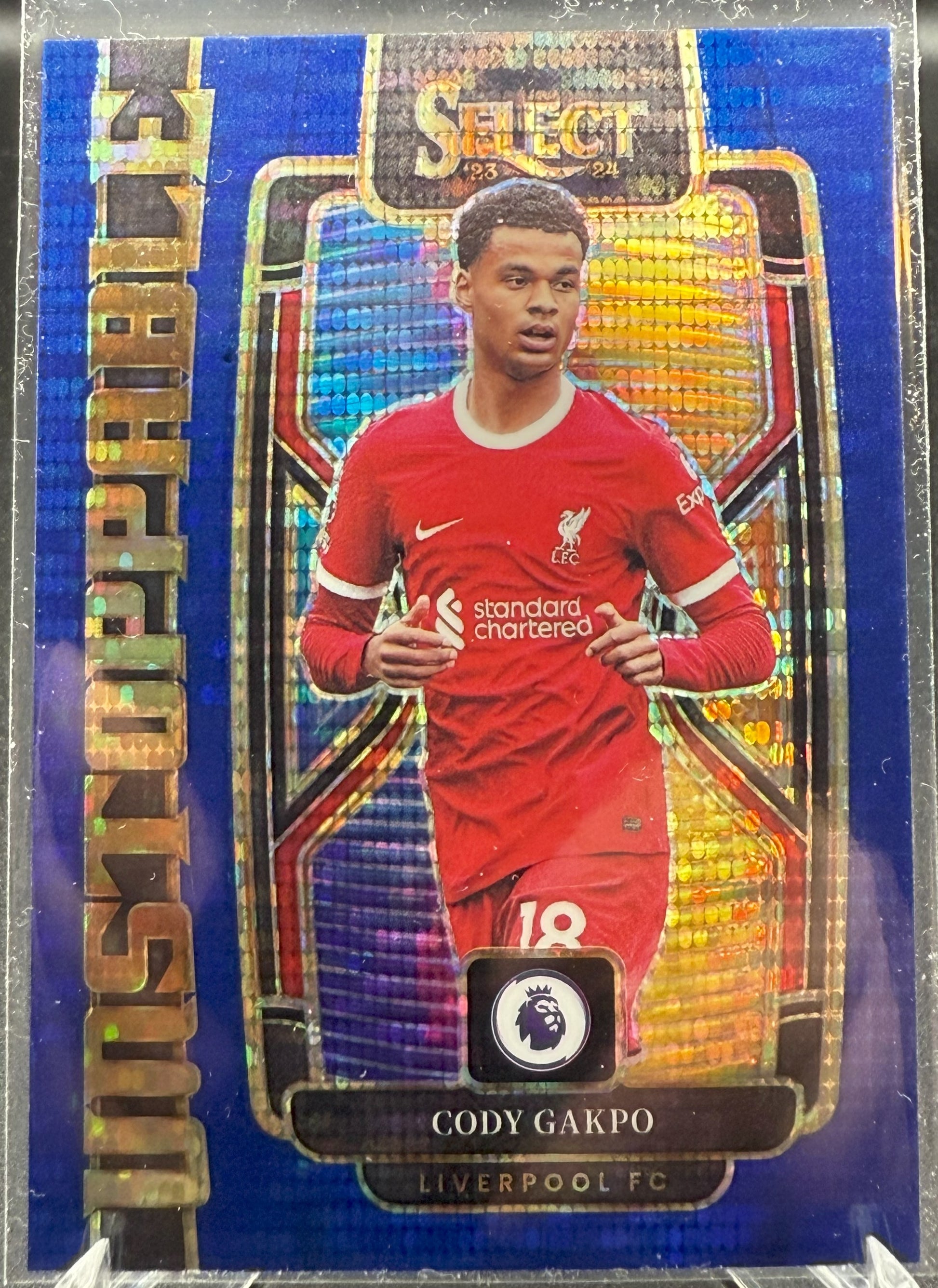 2023-24 Select Premier League Cody Gakpo Unstoppable #23 Blue Pulsar