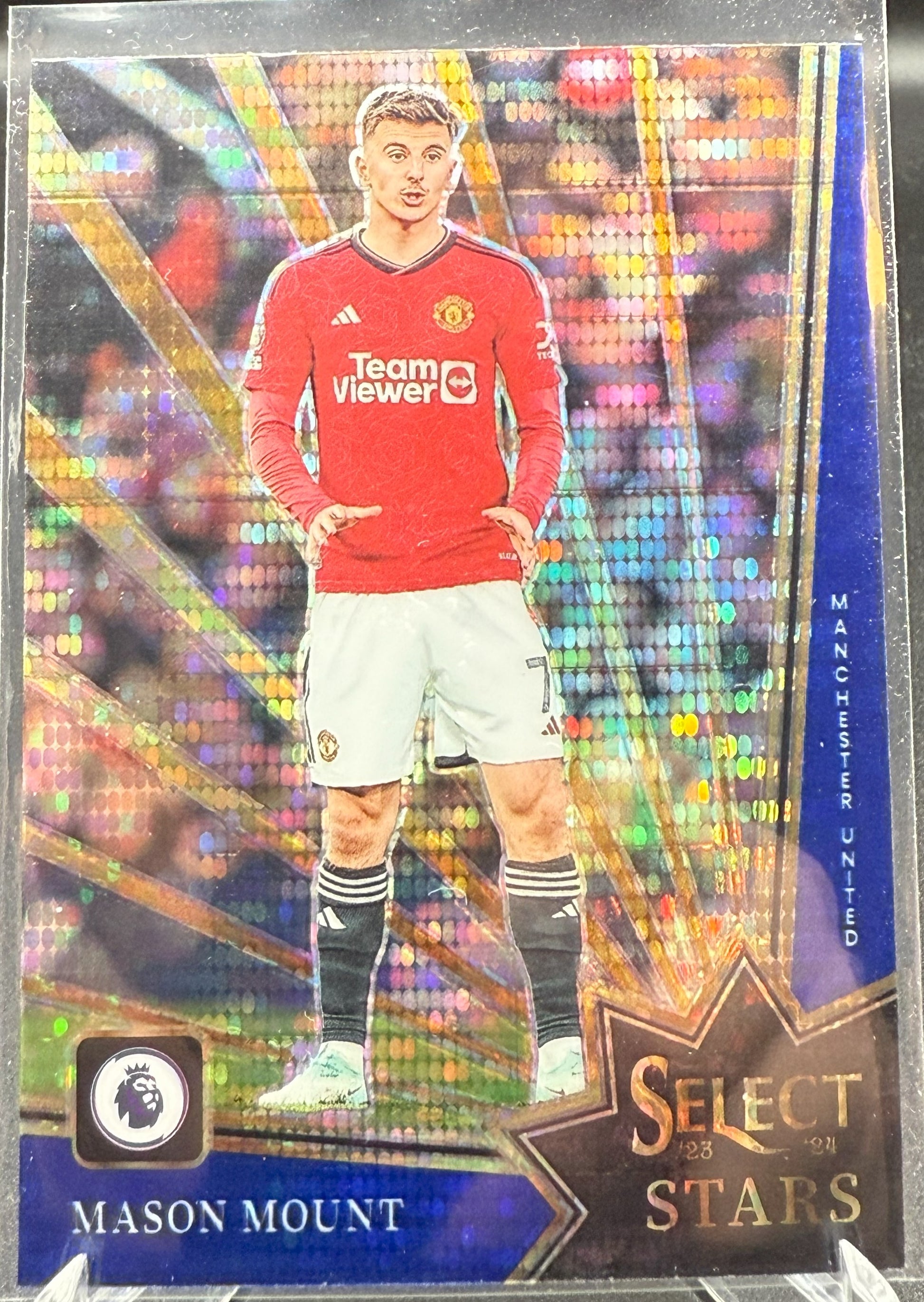 2023-24 Select Premier League Mason Mount Stars #23 Blue Pulsar