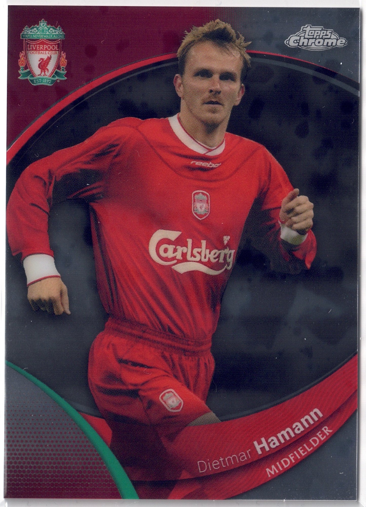 2023-24 Topps Chrome Liverpool FC #046 Dietmar Hamann