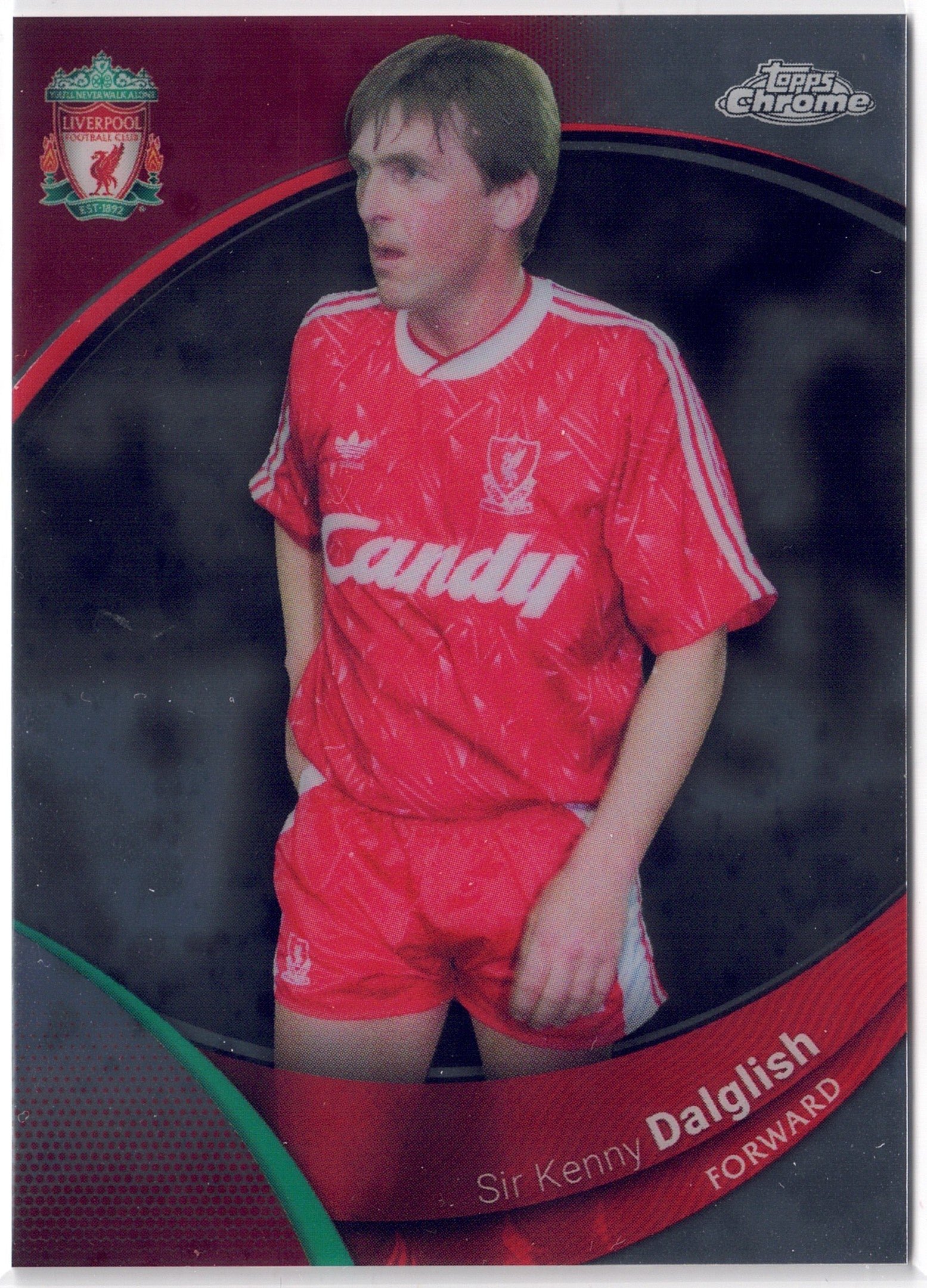 2023-24 Topps Chrome Liverpool FC #049 Sir Kenny Dalglish