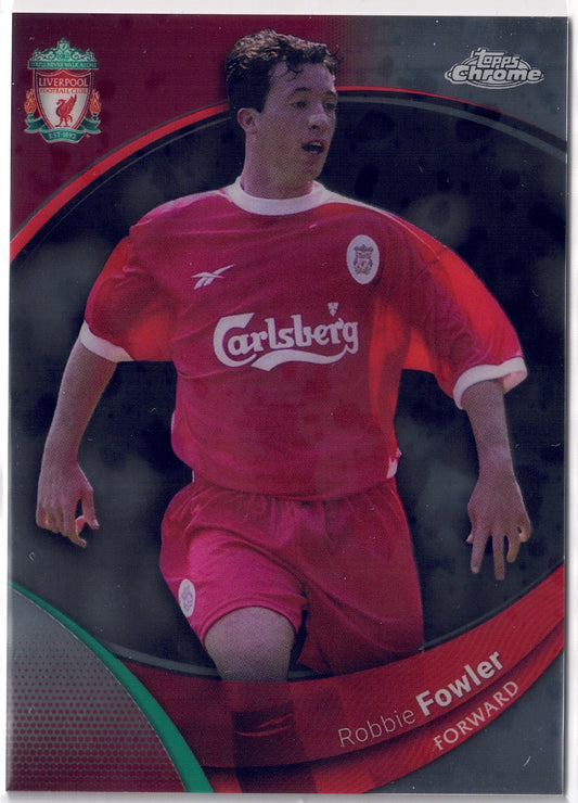 2023-24 Topps Chrome Liverpool FC #052 Robbie Fowler