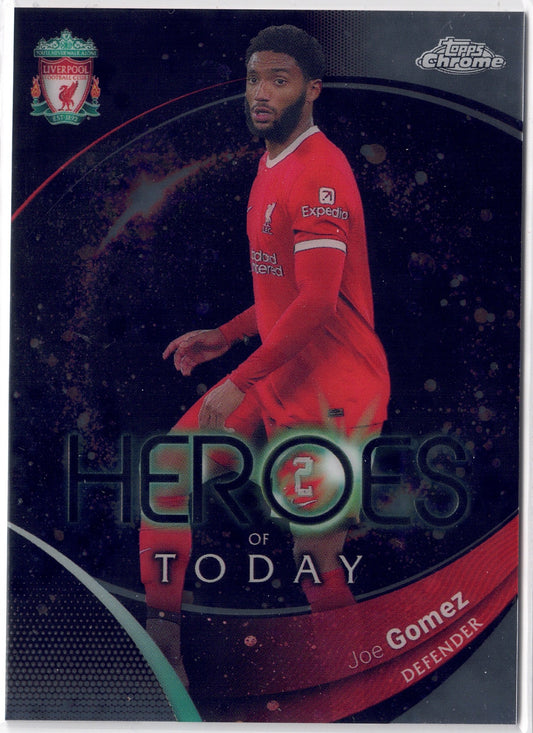 2023-24 Topps Chrome Liverpool FC #059 Joe Gomez