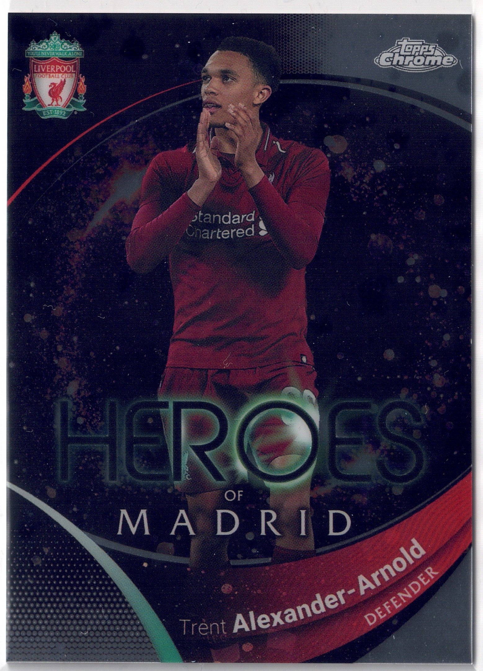 2023-24 Topps Chrome Liverpool FC #077 Trent Alexander-Arnold