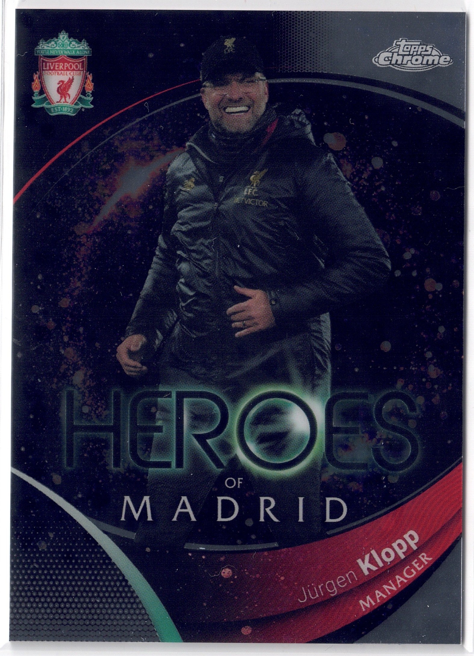 2023-24 Topps Chrome Liverpool FC #082 Jürgen Klopp