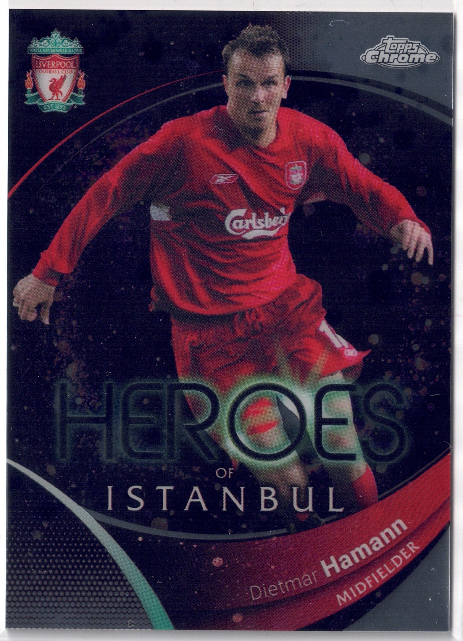 2023-24 Topps Chrome Liverpool FC #083 Dietmar Hamann
