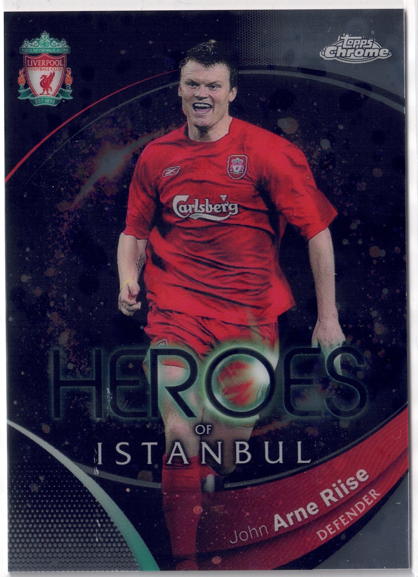 2023-24 Topps Chrome Liverpool FC #085 John Arne Riise
