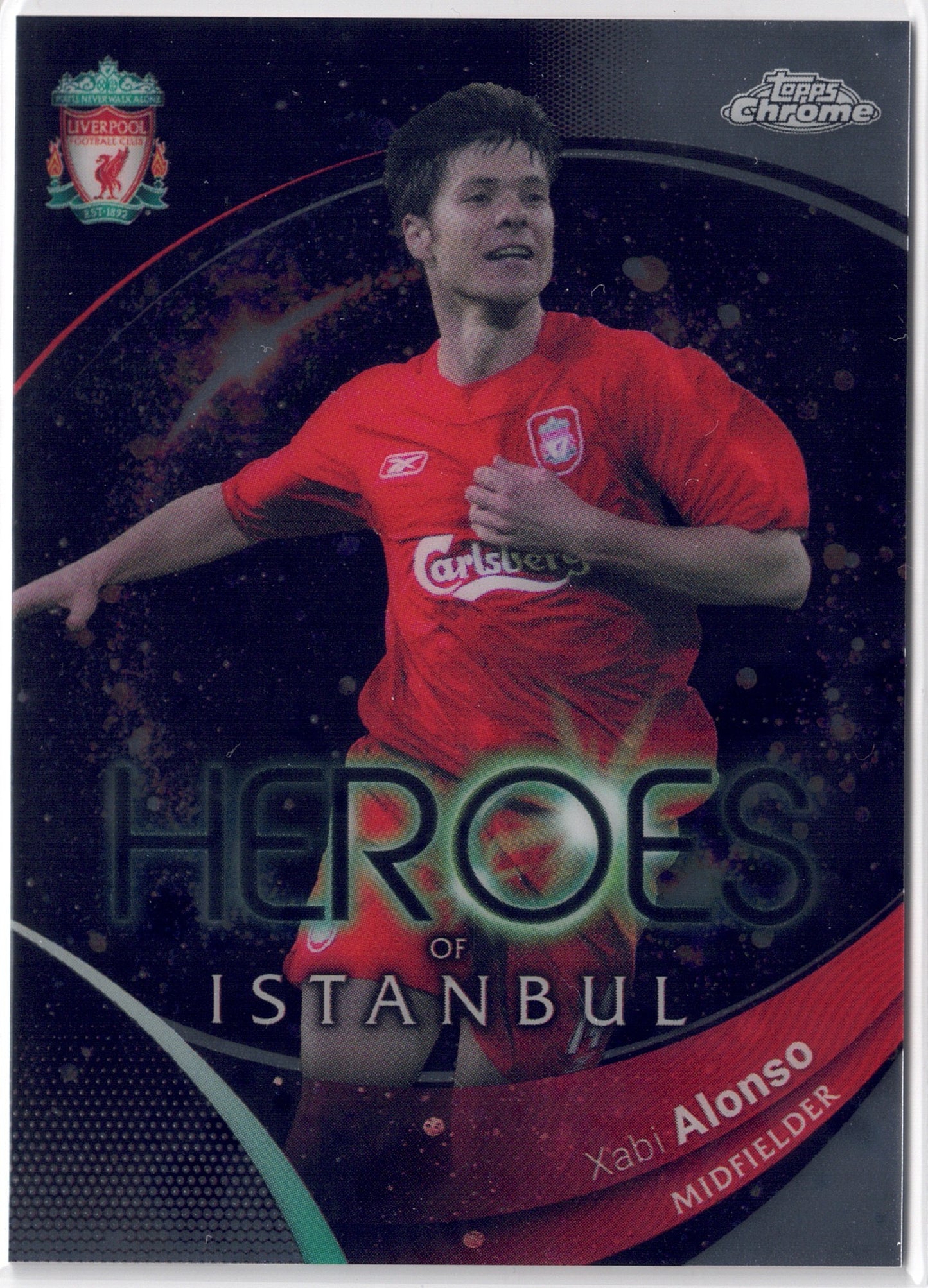 2023-24 Topps Chrome Liverpool FC #086 Xabi Alonso