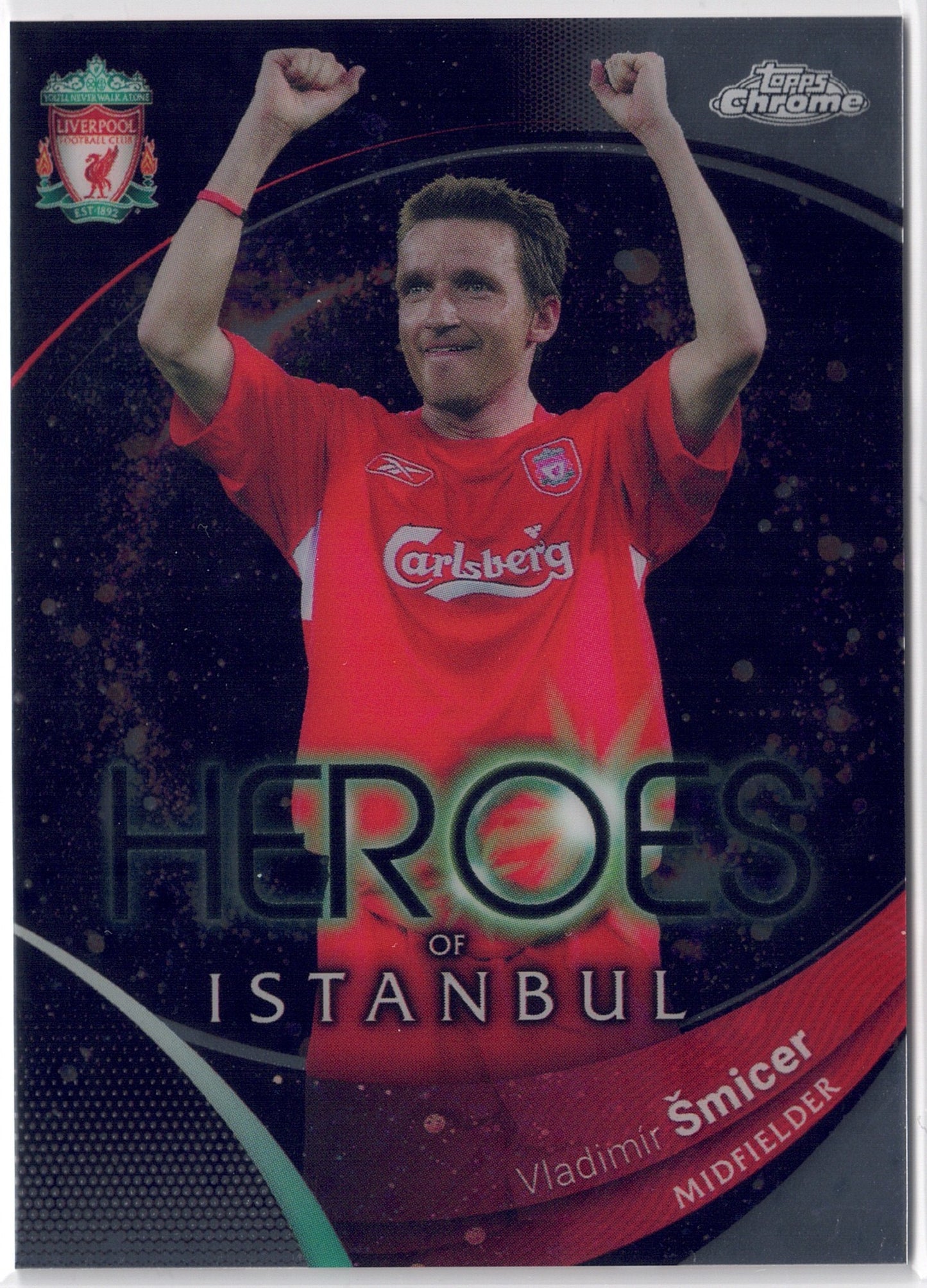 2023-24 Topps Chrome Liverpool FC #090 Vladimir Smicer