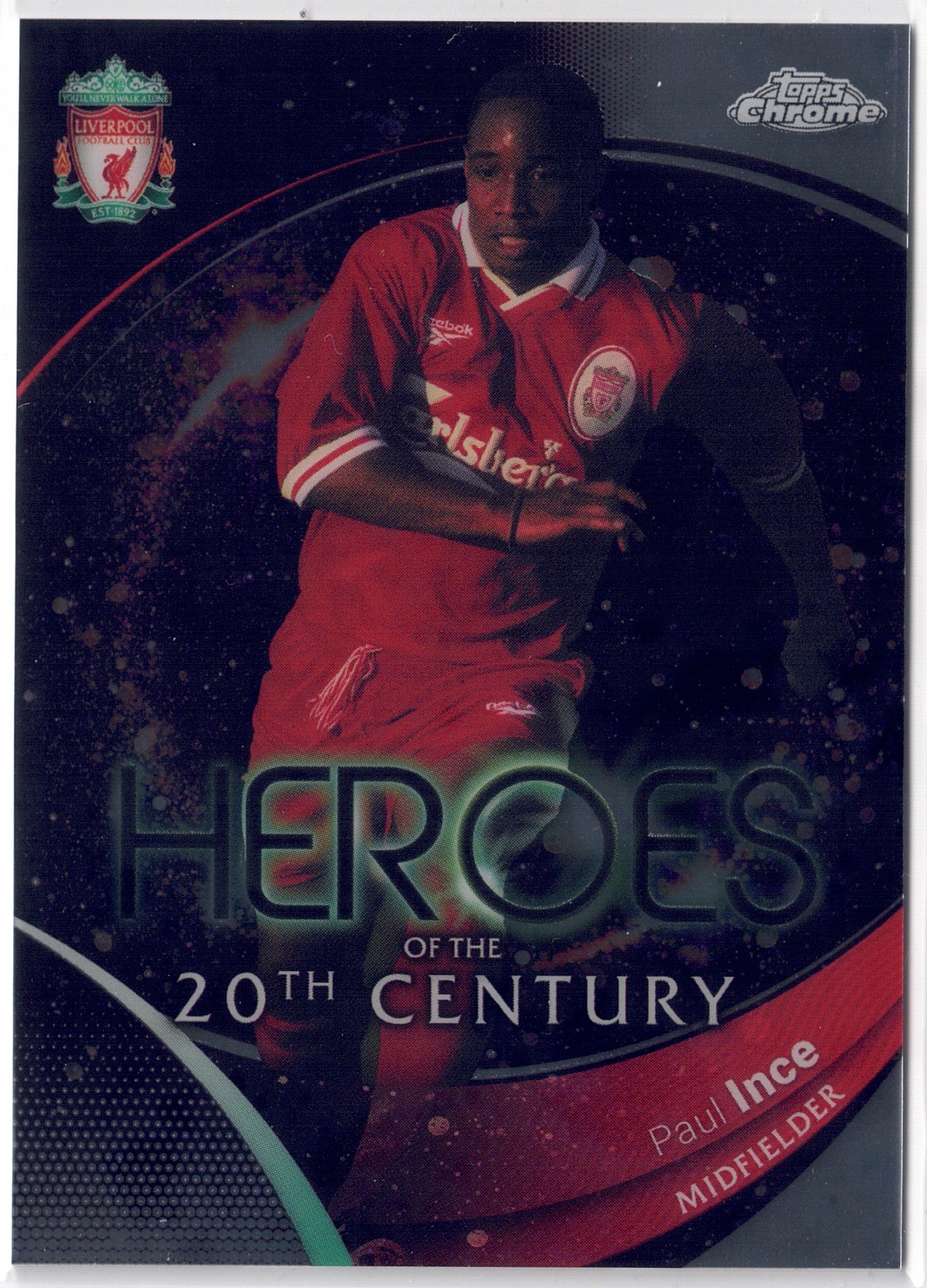 2023-24 Topps Chrome Liverpool FC #092 Paul Ince