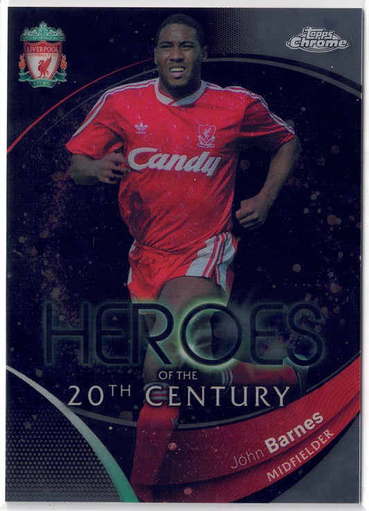 2023-24 Topps Chrome Liverpool FC #095 John Barnes